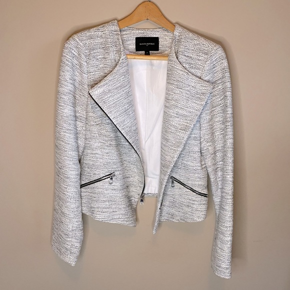 ❗️SOLD❗️Banana Republic Moto Jacket - Picture 4 of 10